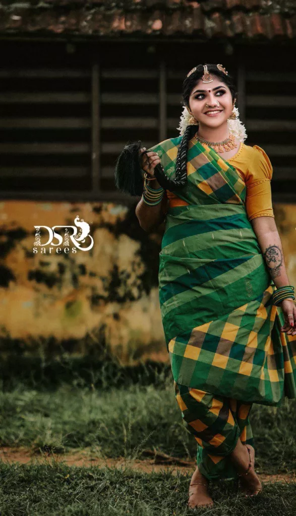 sari traditionnel indien